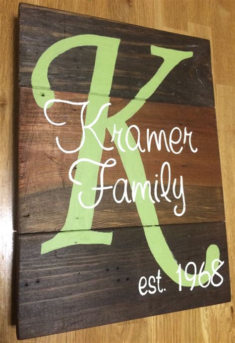 Personalized Family Sign Family Established Sign Custom - Etsy