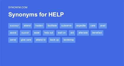 Another word for HELP OUT > Synonyms & Antonyms