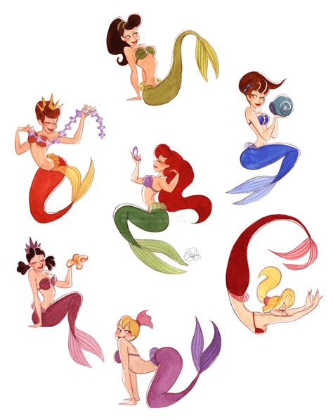 The Little Mermaid: Daughters of Triton - CorinaWrites