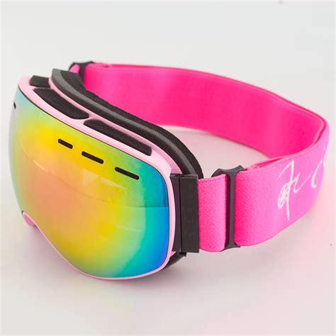 Kids Ski Goggles Double Lens Anti Fog Snowboard Eyewear Winter Glass gafas de esqui skibril ...