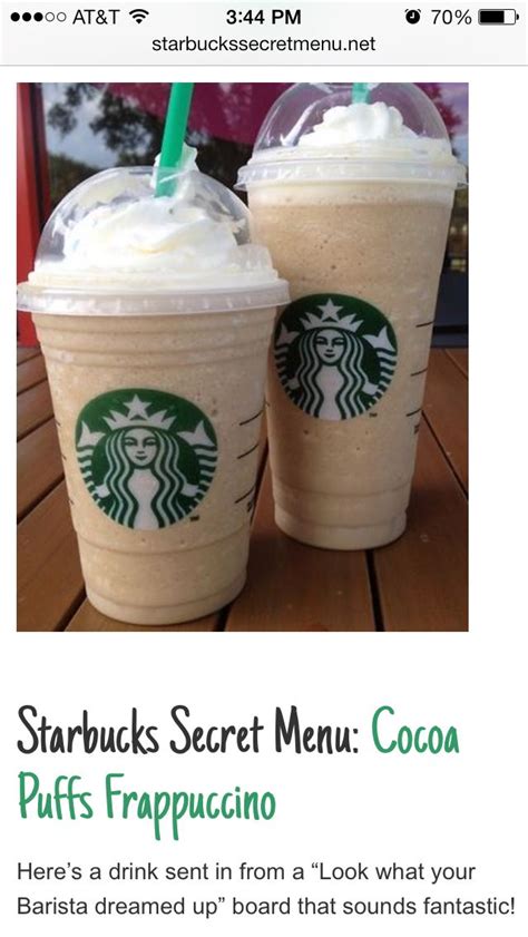 17 Best images about Starbucks secret menu! tons of yummy drinks AND ...