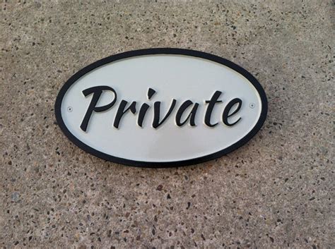 Private Entrance Sign - Do Not Enter - No Trespassing – The Carving Company