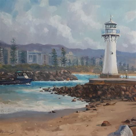 Wollongong Lighthouse (1128) - Art Lovers Australia