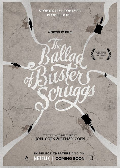 The Ballad of Buster Scruggs (2018) Poster #1 - Trailer Addict