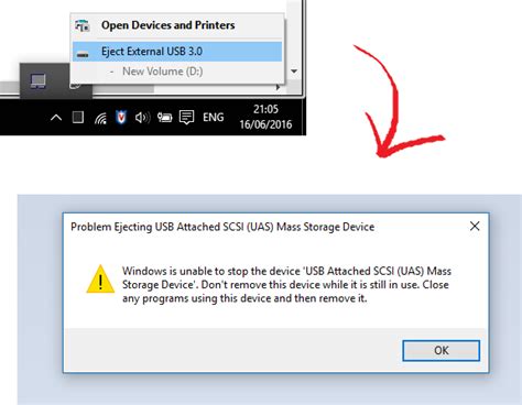 Windows 10: No option to Eject External HARD DRIVE (NOT USB Stick ...