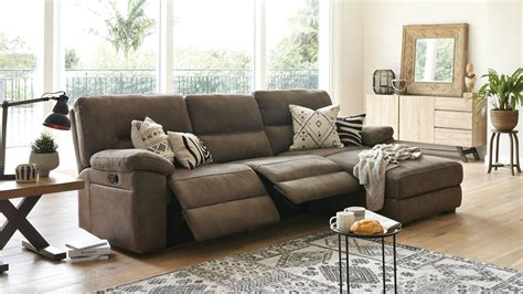 Luxury Fabric Recliner sofa