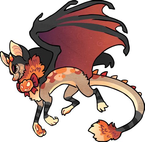 Custom design by griffsnuff on deviantART | Mythical creatures art, Cute animal drawings, Furry art