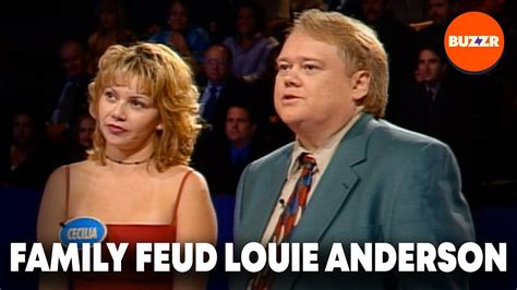 Full Episode of Family Feud with Host Louie Anderson | 1999 | BUZZR - YouTube