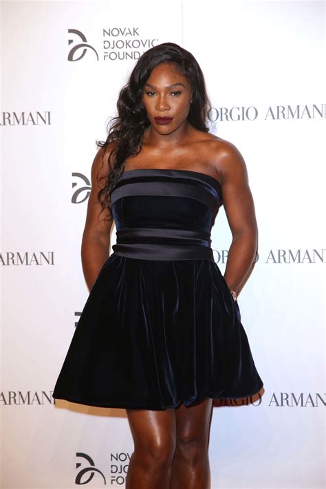 Serena Williams - Novak Djokovic Foundation Gala Dinner in Milan, Italy ...