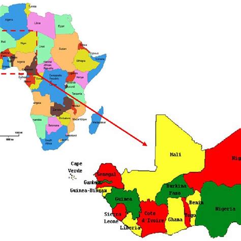 Climatic zones in West Africa. Adopted from FAO. | Download Scientific ...