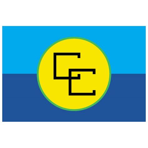 flag of Caricom Royalty Free Stock SVG Vector