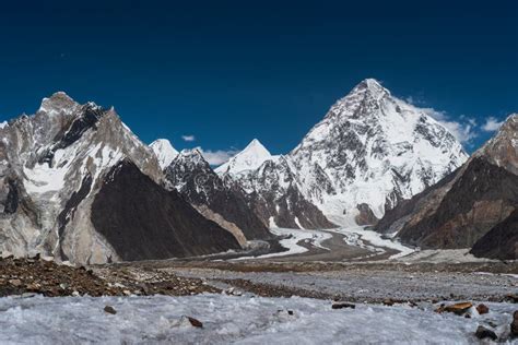 K2 Mountain Peak, Second Mountain Peak in the World in Karakoram Range, Gilgit Baltistan in ...