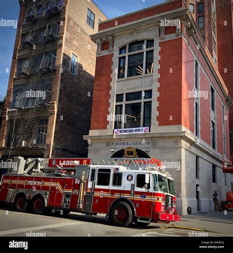 Hook ladder 8 firehouse hi-res stock photography and images - Alamy