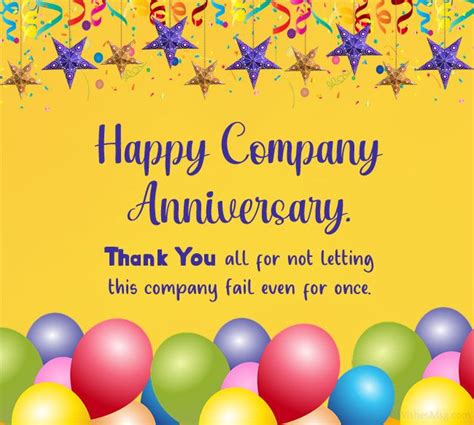 70+ Company Anniversary Wishes and Messages | WishesMsg in 2021 | Company anniversary ...