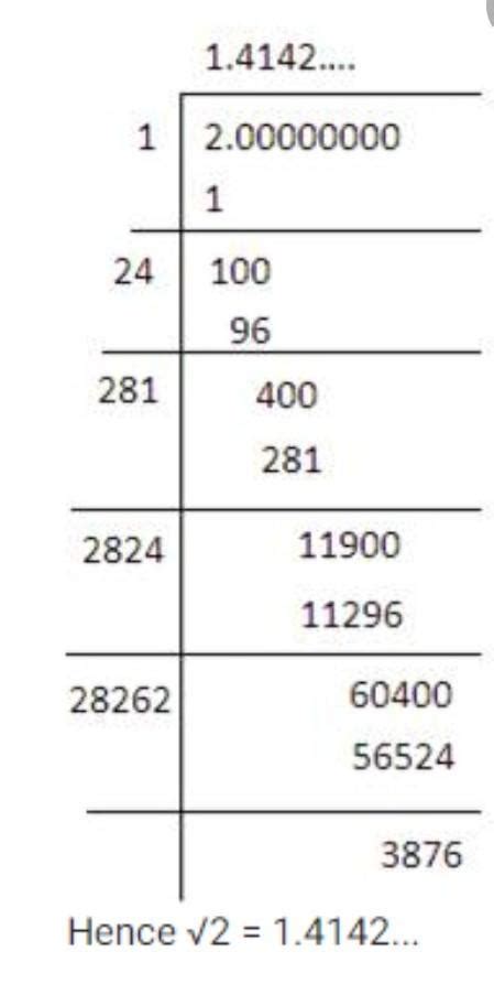 4.Find the square root of 2 correct to:(i) two decimal places - Brainly.in