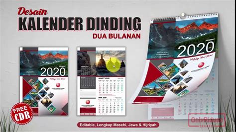 Contoh Desain Kalender Yang Bagus 10 Contoh Desain Kalender Dinding ...