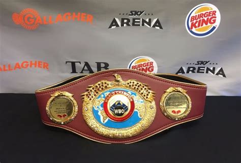 Duco Events :: WBO Heavyweight Title belt tour around New Zealand