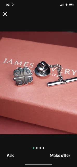 RARE VINTAGE RETIRED James Avery sterling silver tie tack In Great Condition $65.00 - PicClick