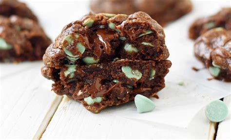 Chocolate Mint Chip Cookies – Modern Honey