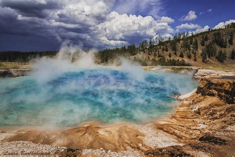 Yellowstone Hot Spring | Yellowstone hot springs, Hot springs, Yellowstone