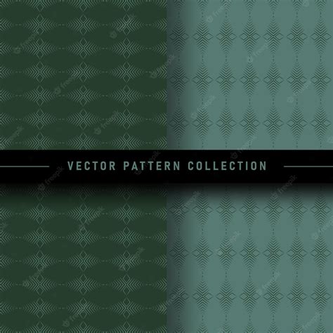 Premium Vector | Set of geometric pattern collection