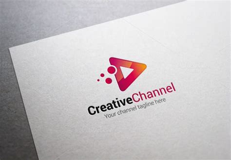 Creative Channel Logo | Channel logo, Logo design, ? logo