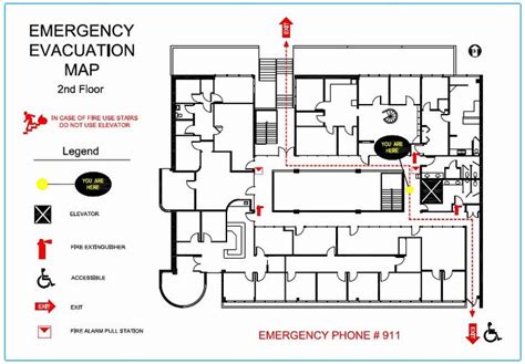 Emergency Exit Plan Template Inspirational Precision Floor Plan ...