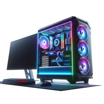 Water Cooled Gaming Pc With Rgb Rainbow Led Lighting, Pc, Gaming, Rgb ...