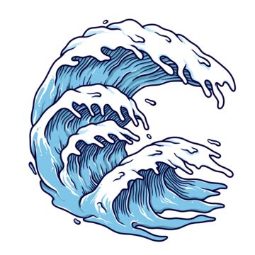 Blue Ocean Wave PNG Image, Free Blue Ocean Waves, Wave Clipart, Ripple, Chinese Classical ...