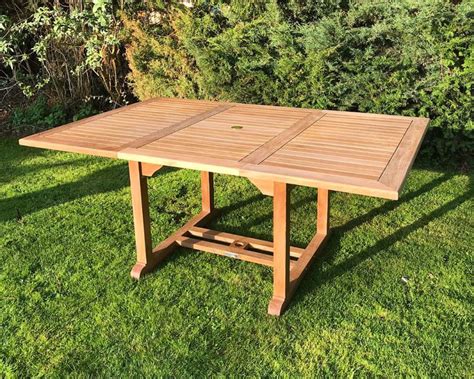 Solid Premium Teak Outdoor Garden Tables | AW Robinson