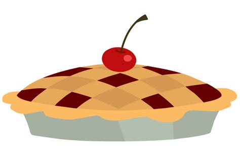 Cartoon Image Of Pie - Printable Template Calendar
