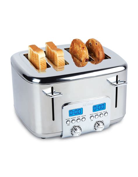 All-Clad 4 Slice Stainless Steel Toaster - KitchenEssentials.ca