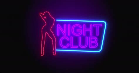 Night Club Neon Sign, Motion Graphics | VideoHive