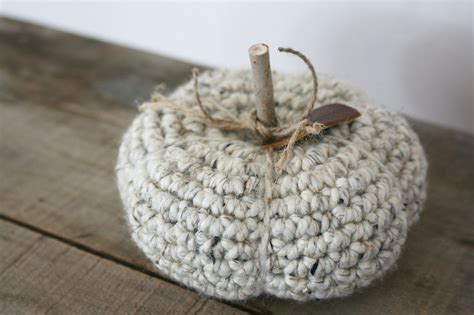 Chunky Rustic Pumpkin - Free crochet pattern