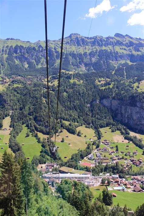 Lauterbrunnen Cable Car - Traveling with JC