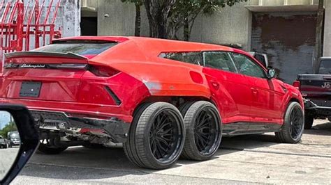 Kurioser Lamborghini Urus mit sechs Rädern - AUTO BILD