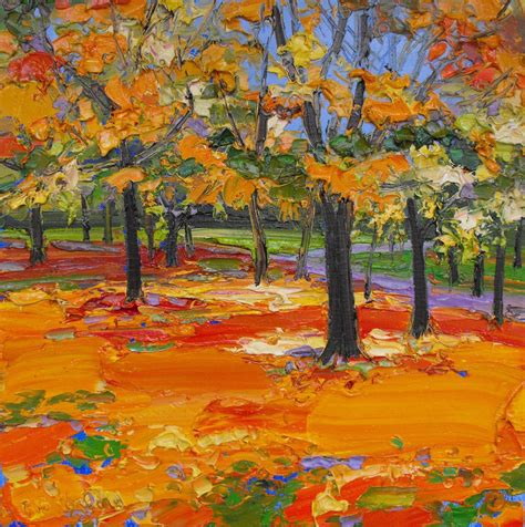 Judith I Bridgland: A Group of Autumn Paintings...