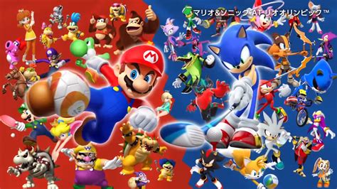 Mario and Sonic Rio 2016 Olympics ALL CHARACTERS!! by Camo221999 ...