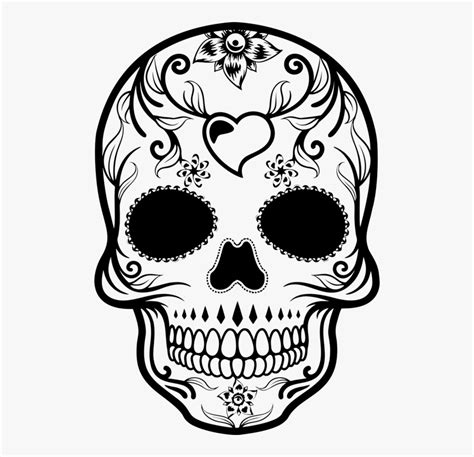 Death Skull Drawing