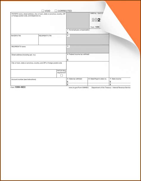 Free Excel Template For 1099-Nec