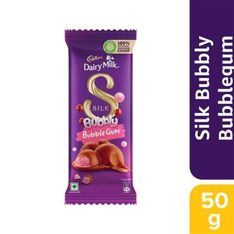 Buy Cadbury Dairy Milk Silk Dairy Milk Silk - Bubbly, Bubblegum ...