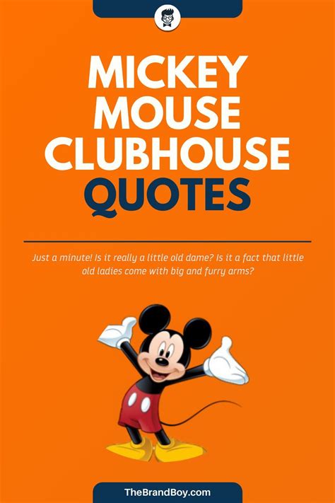 310+ Mickey Mouse Clubhouse Quotes That Will Ignite Your Inner Child (Images)