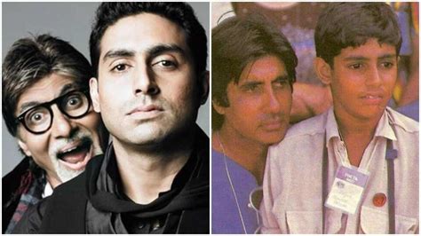 Amitabh Bachchan posts throwback pic with son Abhishek, shares how he ...