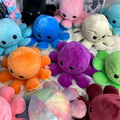 Cute Soft Gift Children Cute Stuffed Toys Flip octopus Plush Toy Kids