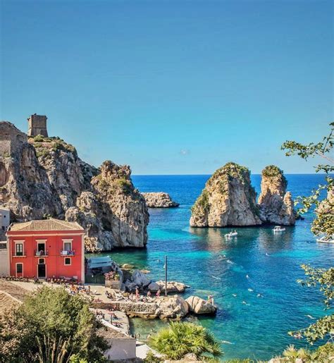 Tonnara di Scopello Italy | Jardins secrets, Jardins