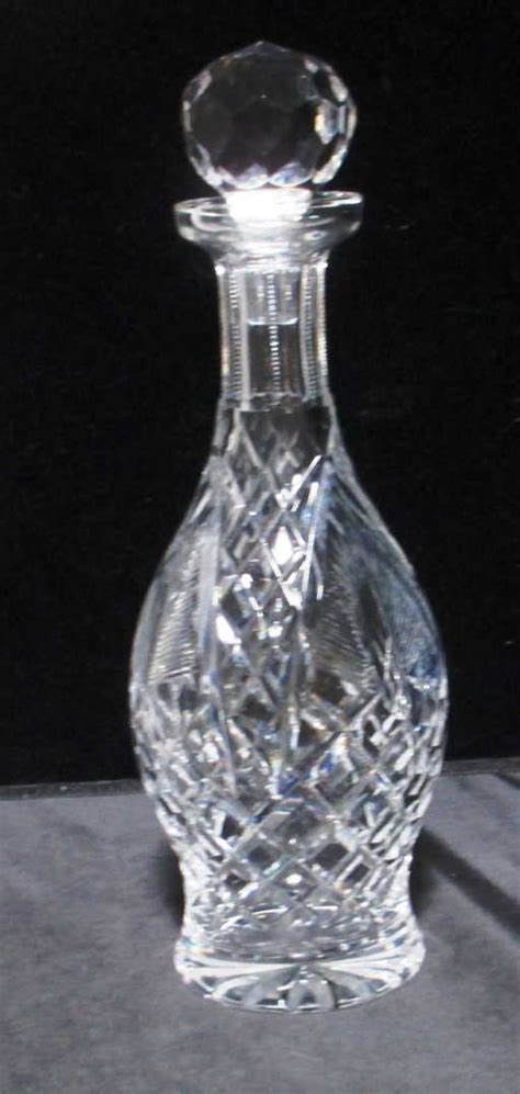 WATERFORD CRYSTAL WINE DECANTER Diamond Cut Pattern