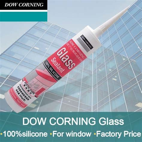 Dow Corning Acetic Curing Silicone Glass Sealant for Windows Door - Waterproof Sealing Silicone ...