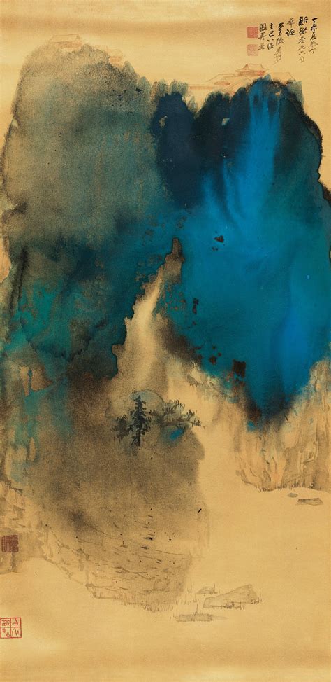 Zhang Daqian: Splashed-color Landscape (1967) | China Online Museum