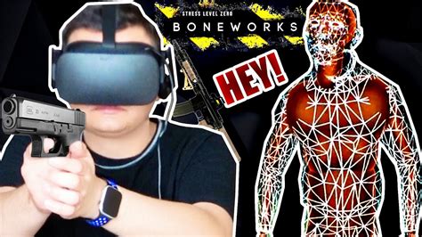 MOST REALISTIC VR GAME I EVER PLAYED!! (Boneworks VR) - YouTube