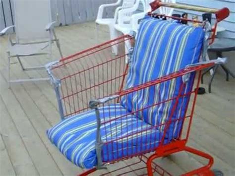 Shopping Cart Lawn Chair - YouTube